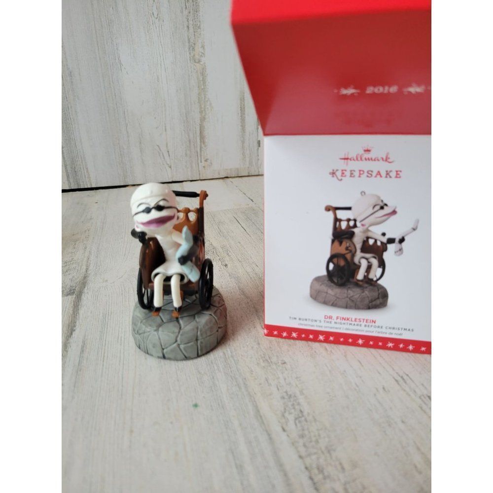 Hallmark Dr Finklestein nightmare before Xmas Burton's‎ 2016 new